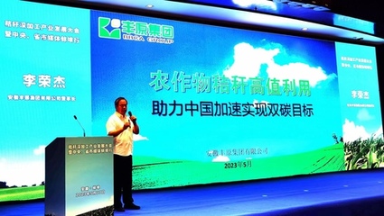秸稈深加工產(chǎn)業(yè)發(fā)展大會在安徽蚌埠成功舉辦